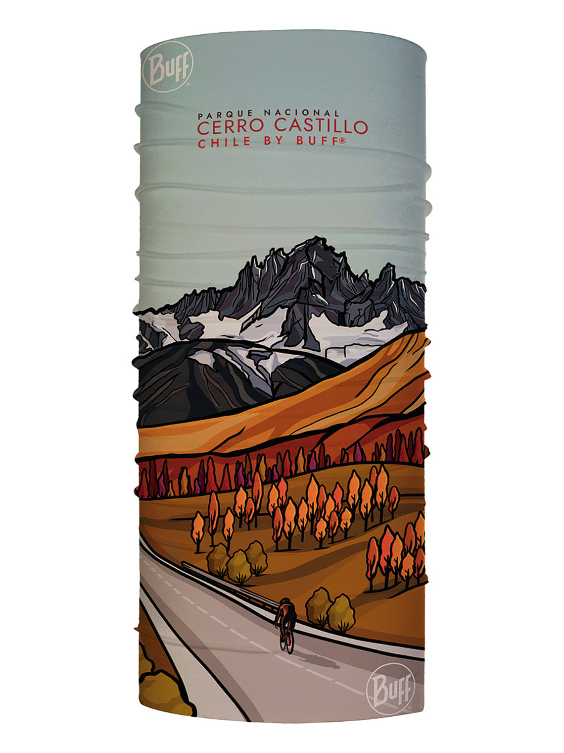 Bandana Tubular Original Ecostretch CHILE by BUFF® P.N Cerro Castillo 1