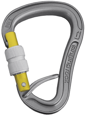 Mosquetón HMS Bora GP Rosca Aluminio 23 KN