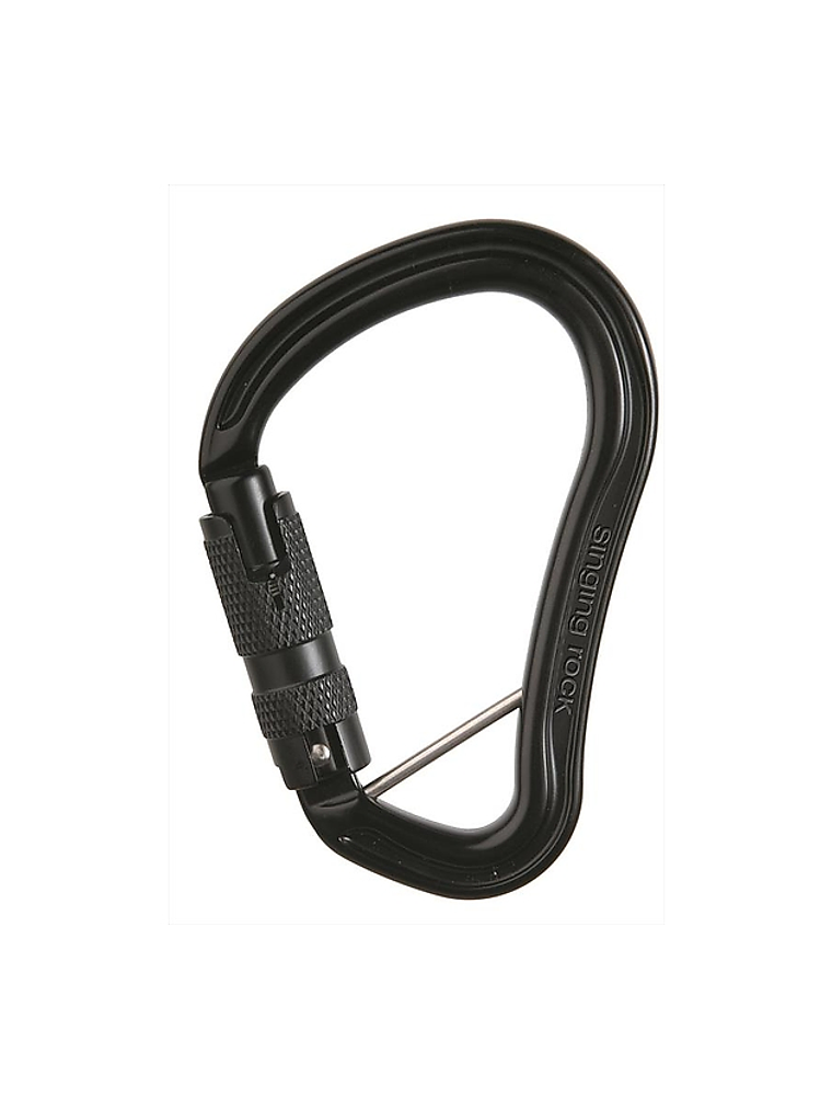 Mosquetón HMS Hector con Barra Cautiva y Triple Seguro | Singing Rock 1