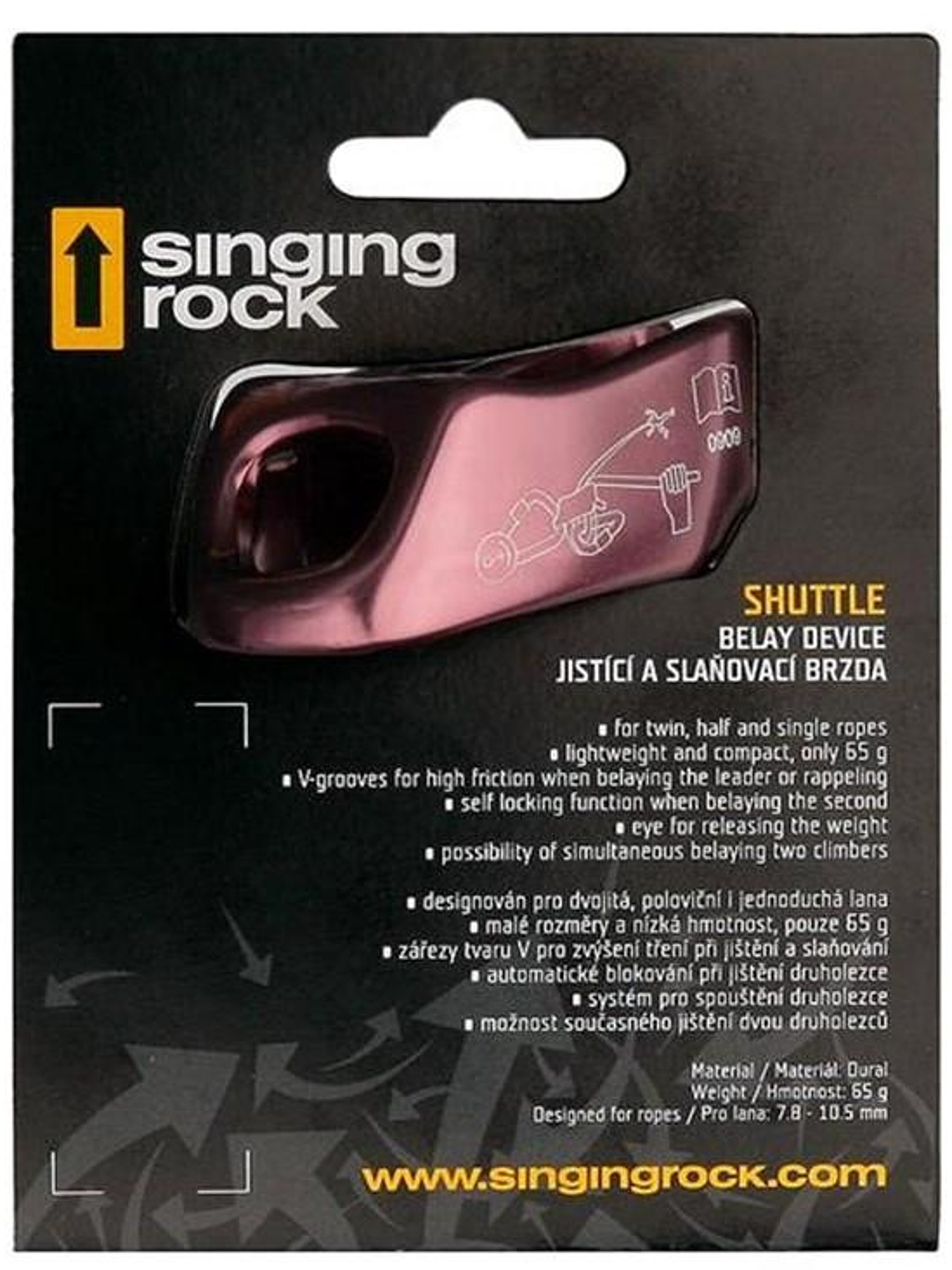 Asegurador Shuttle Singing Rock 8
