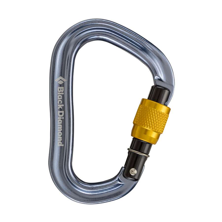 Mosquetón HMS VaporLock Screwgate Black Diamond 1