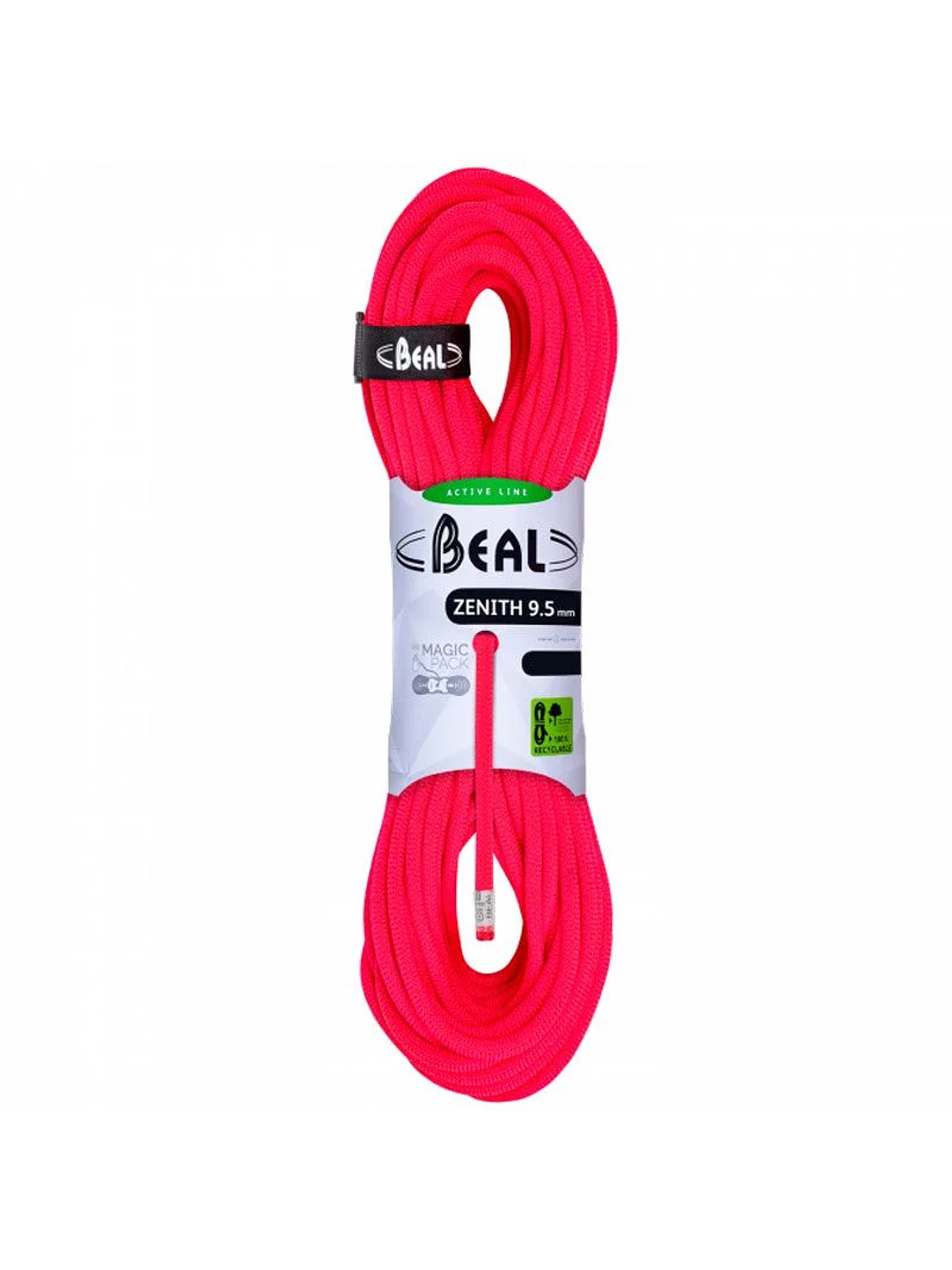 Cuerda Dinámica ZENITH 9.5 mm x 70 mt Solid Pink Beal 1