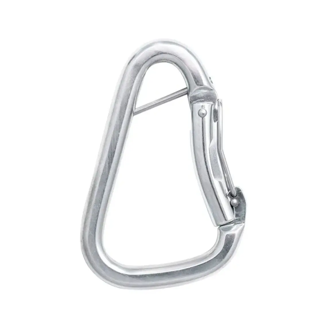 Mosquetón Asimétrico Acero HMS Seguro CLIP 50kN Twin Smith Captive 1