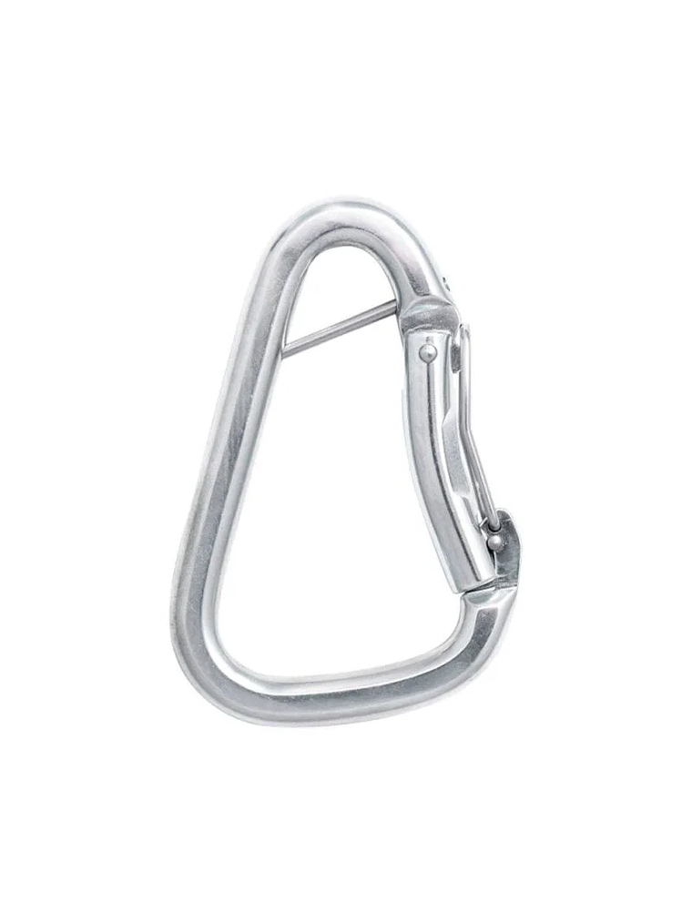 Mosquetón Asimétrico Acero HMS Seguro CLIP 50kN Twin Smith Captive 1