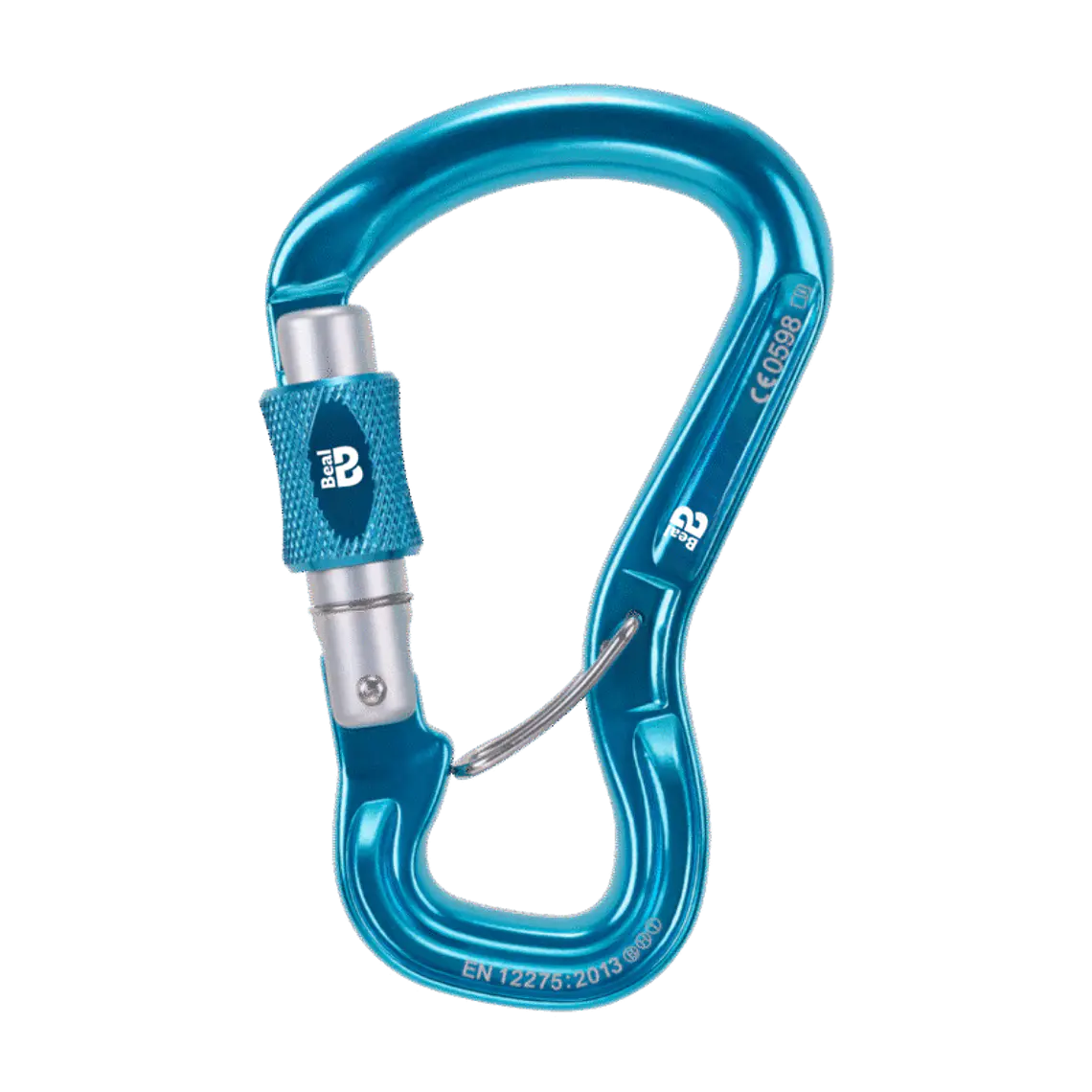 Mosquetón Aluminio HMS Rosca 25kN Antigiro Express Blue  1