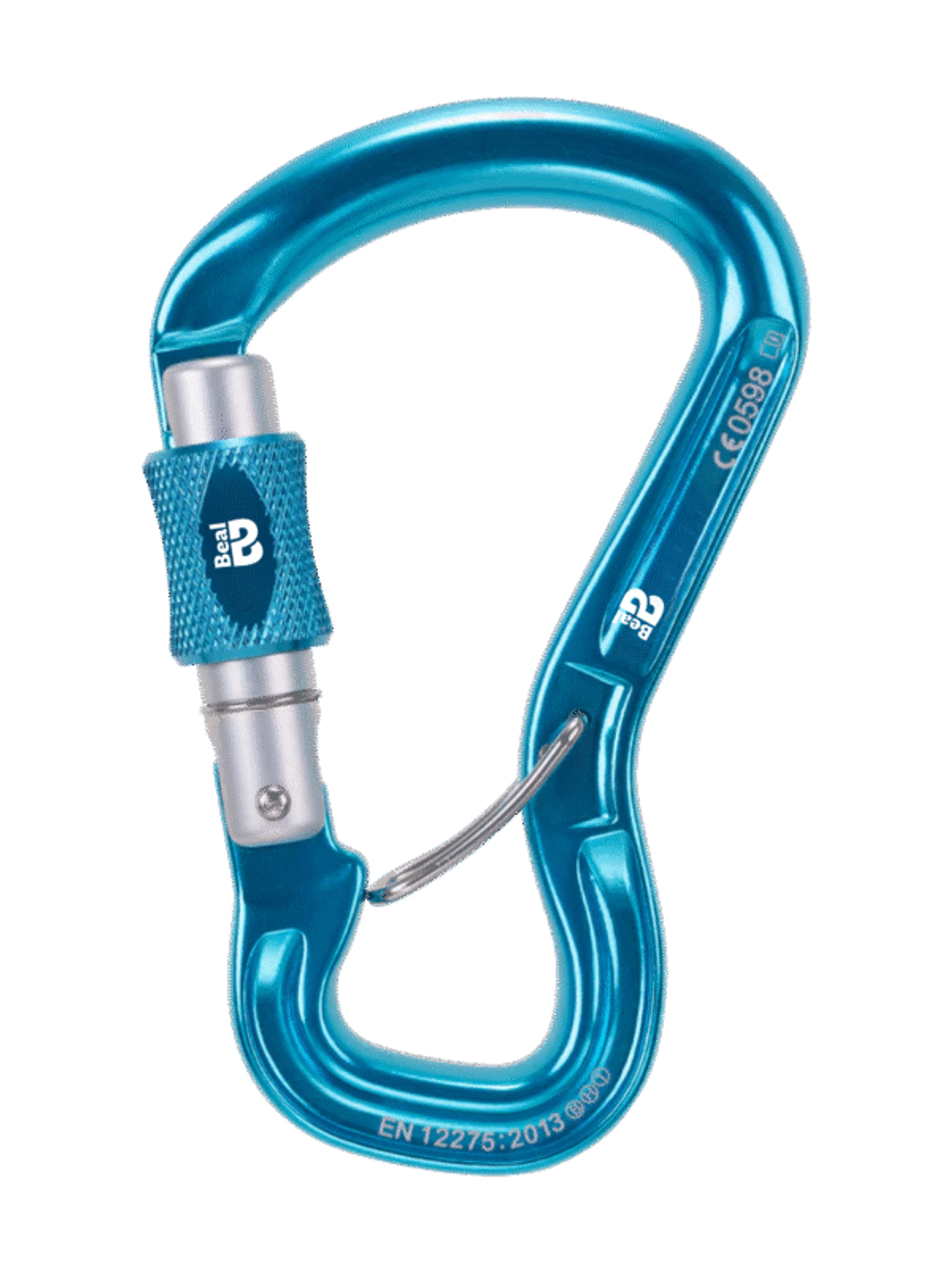 Mosquetón Aluminio HMS Rosca 25kN Antigiro Express Blue  1