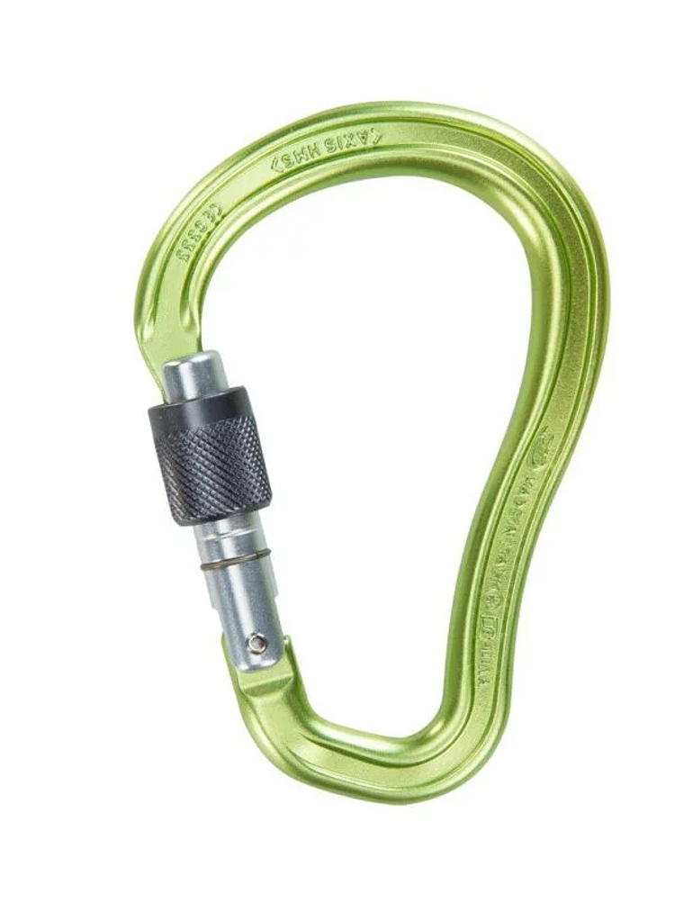 Mosquetón  Axis HMS SG 25 KN Seguro Rosca 1