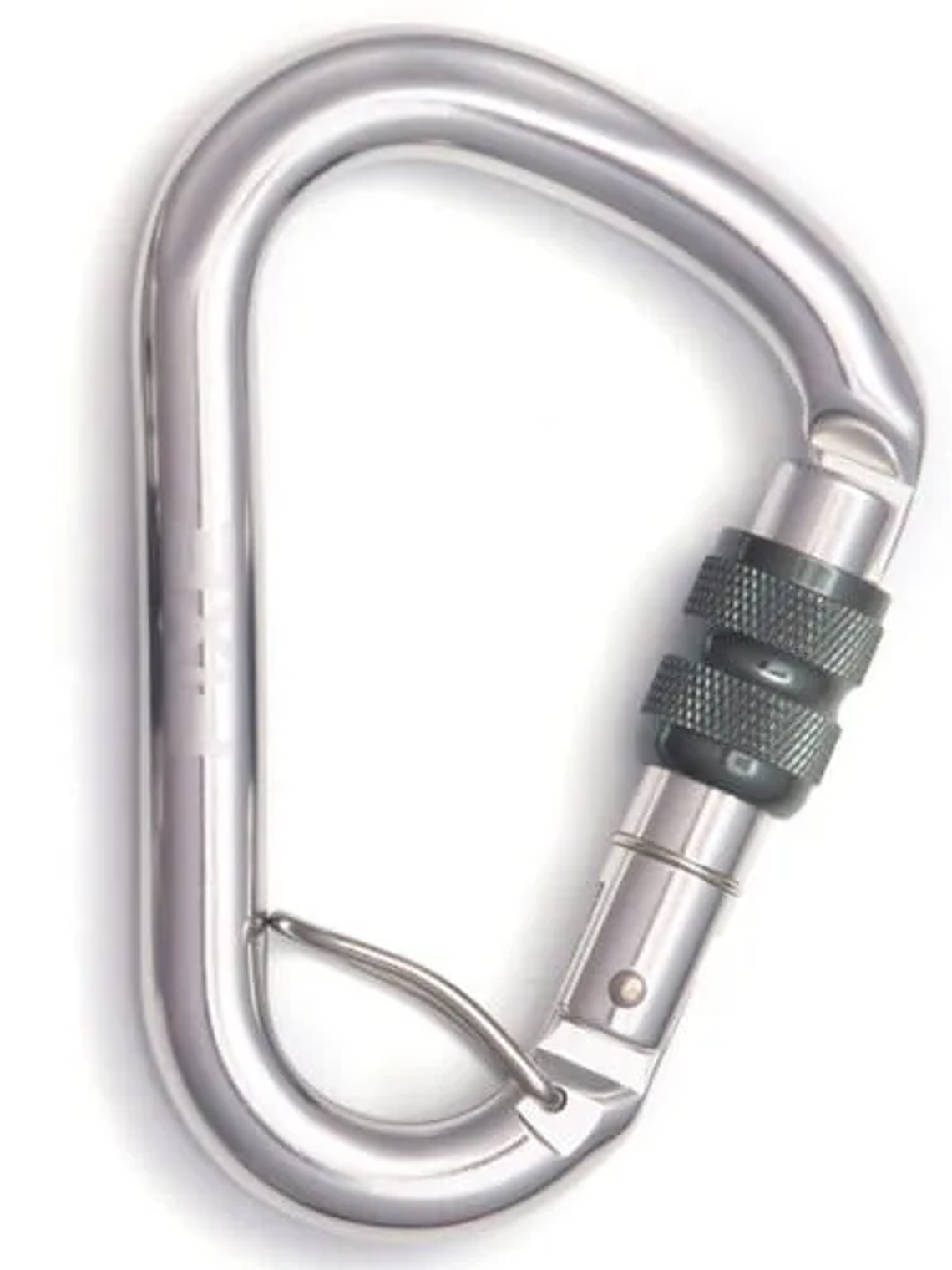 Mosquetón Aluminio HMS Rosca 25kN Anti-Giro Lotus  1