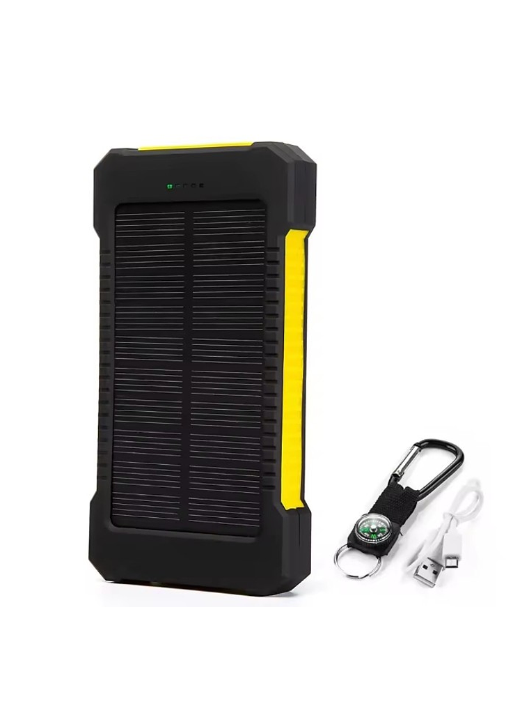 Batería Externa Solar Doble Carga Impermeable 200.000 mah 3