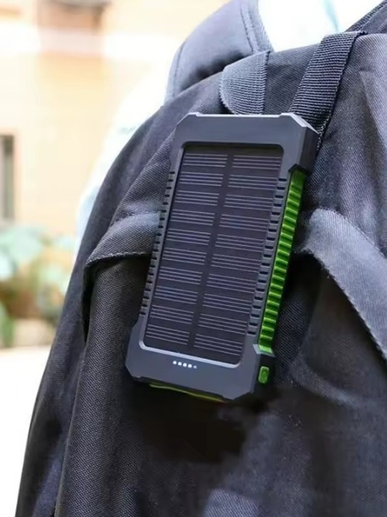Batería Externa Solar Doble Carga Impermeable 200.000 mah 13