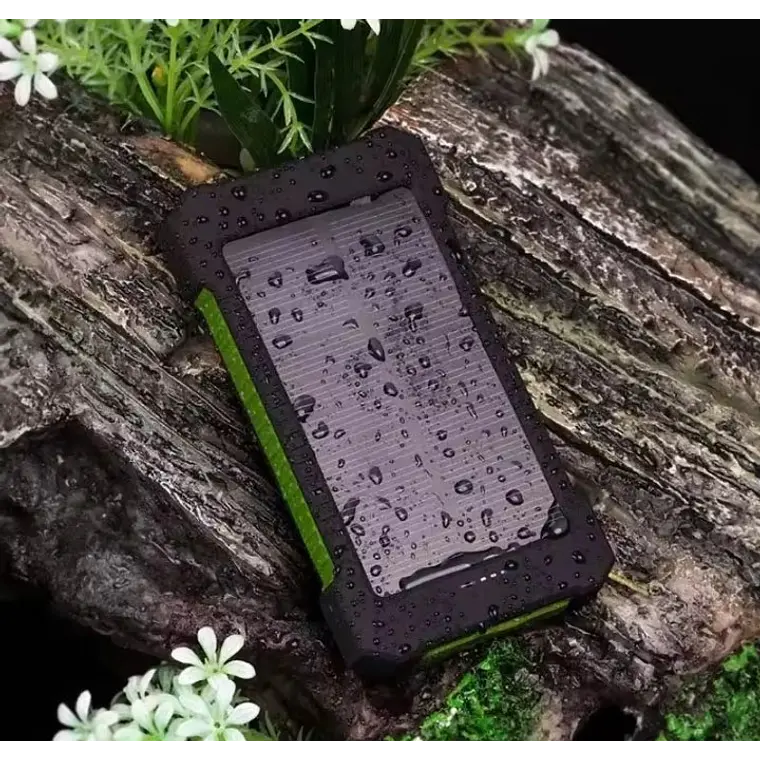 Batería Externa Solar Doble Carga Impermeable 200.000 mah 14