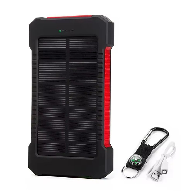 Batería Externa Solar con luz y brújula 50000 mah 3