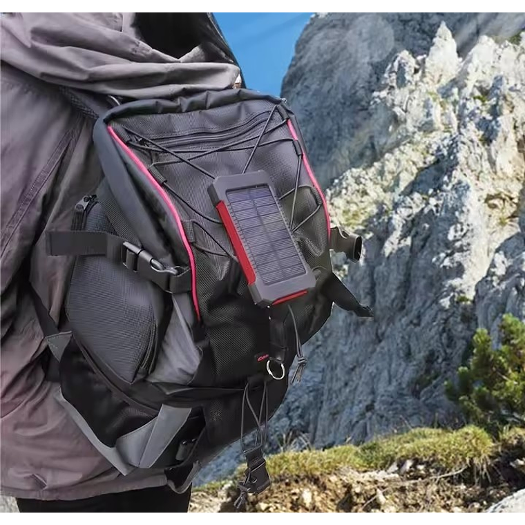 Batería Externa Solar con luz y brújula 50000 mah 11