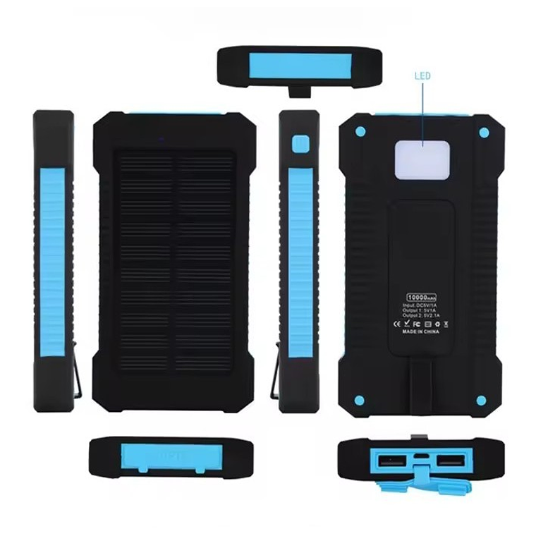 Batería Externa Solar 20000 mah 10