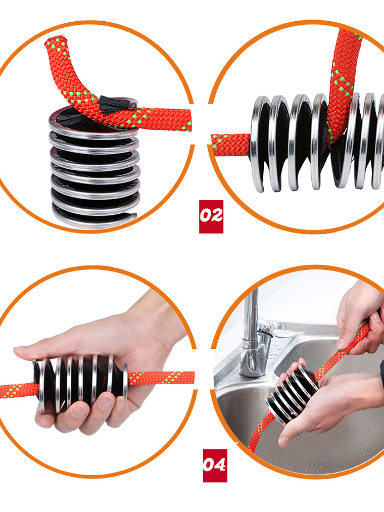 Cepillo Limpieza Cuerda 5