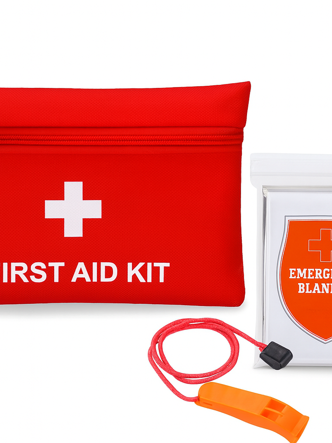 Kit Ready-SOS Nevasol | Pack de Emergencia con Botiquín, Silbato y Manta Térmica 1