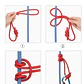 Cuerda para Nudo Prusik 120 cm (6 mm) Nylon Azul - thumbnail 7