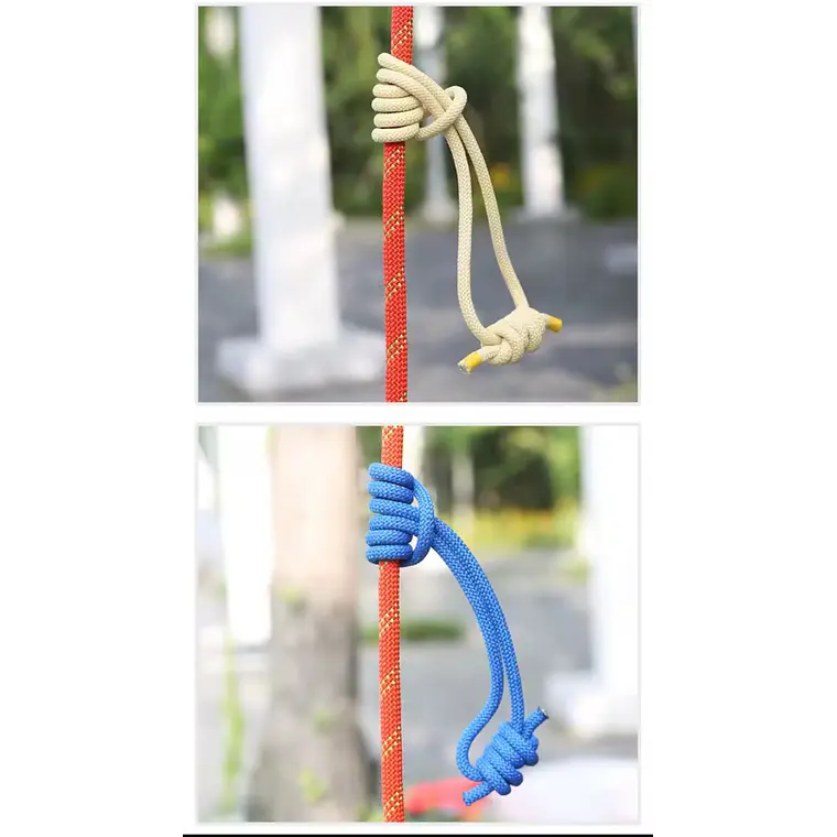 Cuerda para Nudo Prusik 120 cm (6 mm) Nylon Azul 8