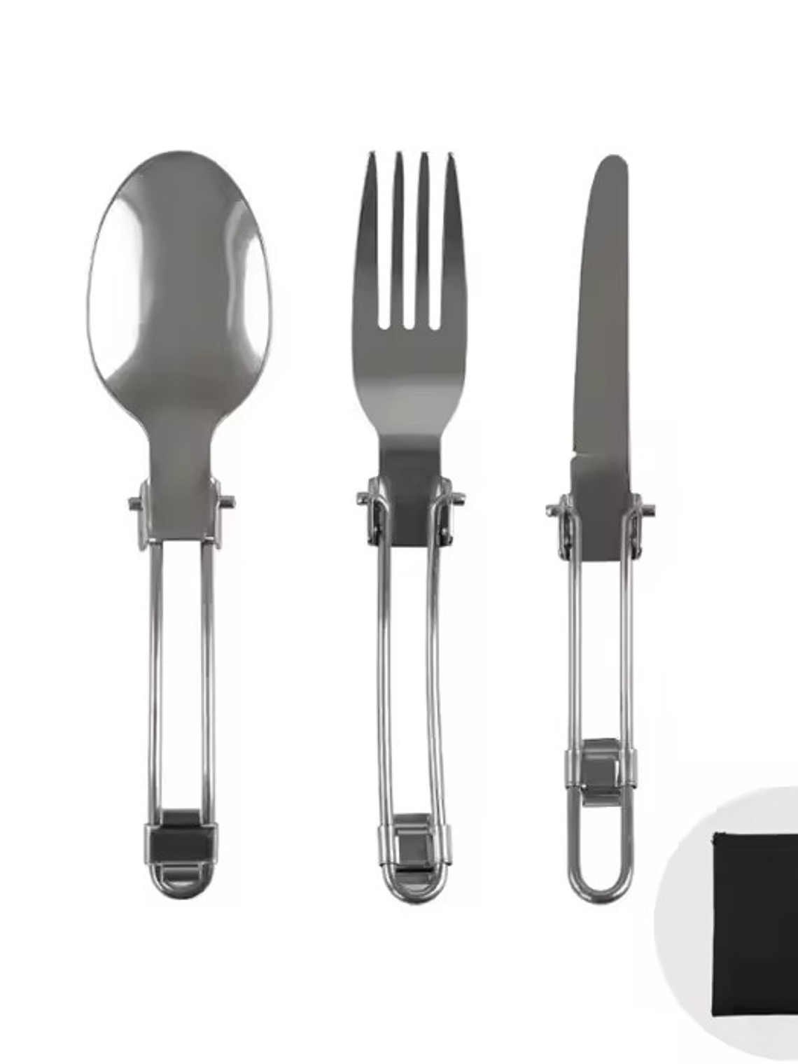 Set de Cubiertos Plegables para Camping 1