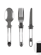Set de Cubiertos Plegables para Camping - Vorschaubild 1