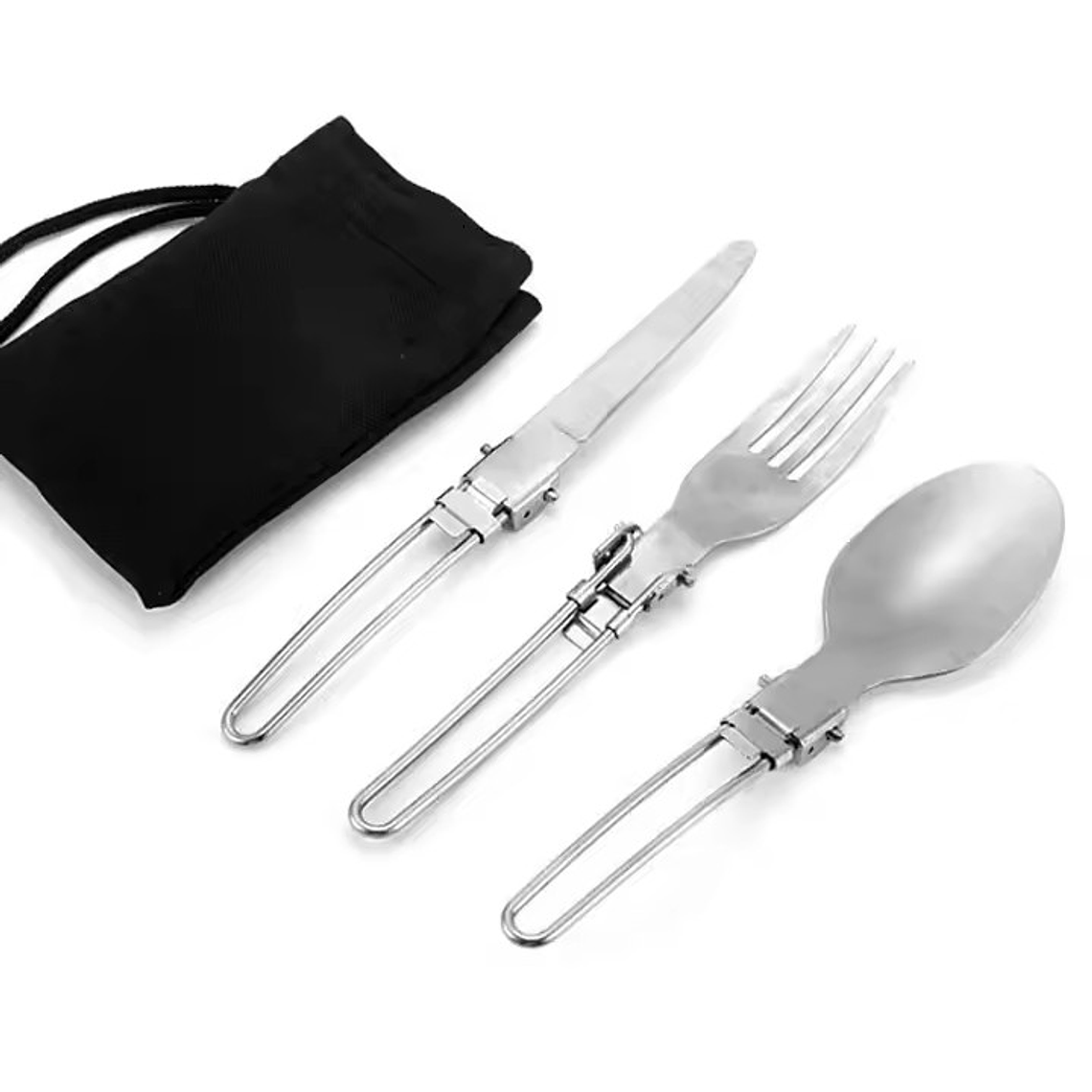 Set de Cubiertos Plegables para Camping 1