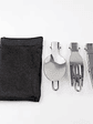 Set de Cubiertos Plegables para Camping - Vorschaubild 3