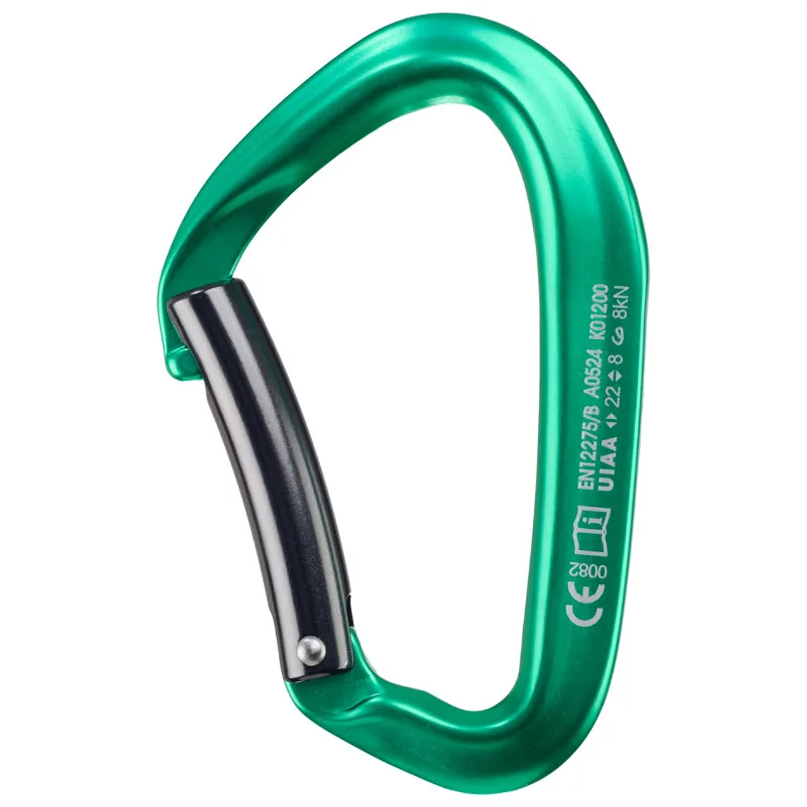 Mosquetón Sin Seguro Tipo D PUPUT Curve -Fixe 5