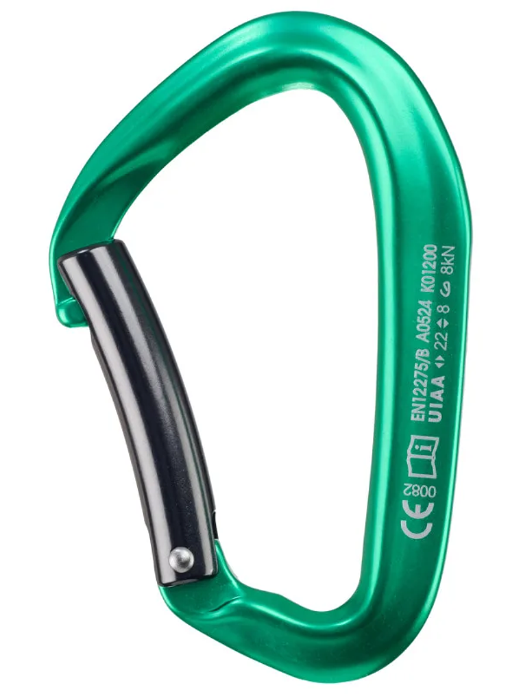 Mosquetón Sin Seguro Tipo D PUPUT Curve – 22 kN 5