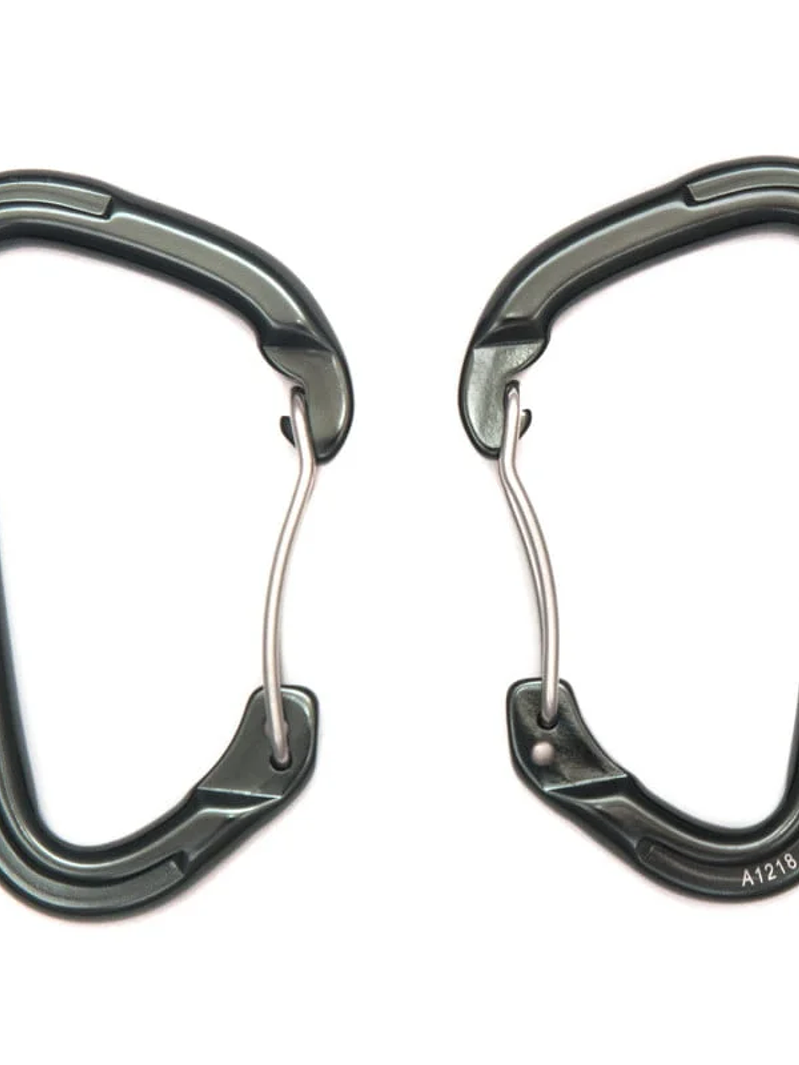 Mosquetón Aluminio Tipo D Sin Seguro 23kN ROCK BENT – FIXE 2