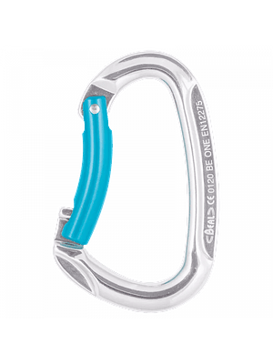 Mosquetón Sin Seguro BEAL BE ONE de Aluminio Tipo D  22 kN – Certificado 