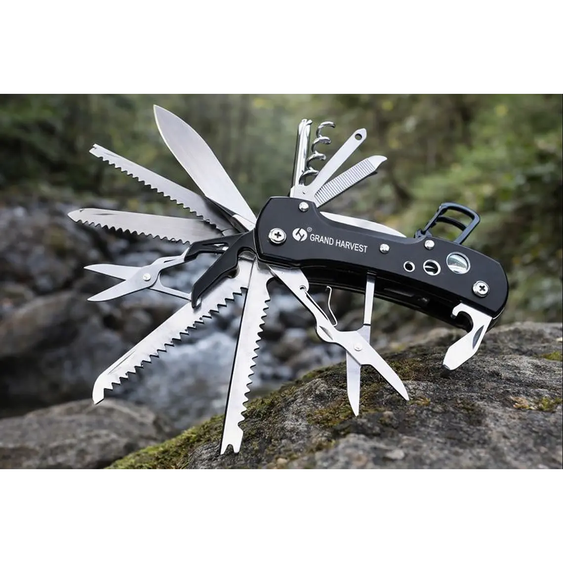 Herramienta Multifunción Outdoor Grand Harvest 11 en 1 3