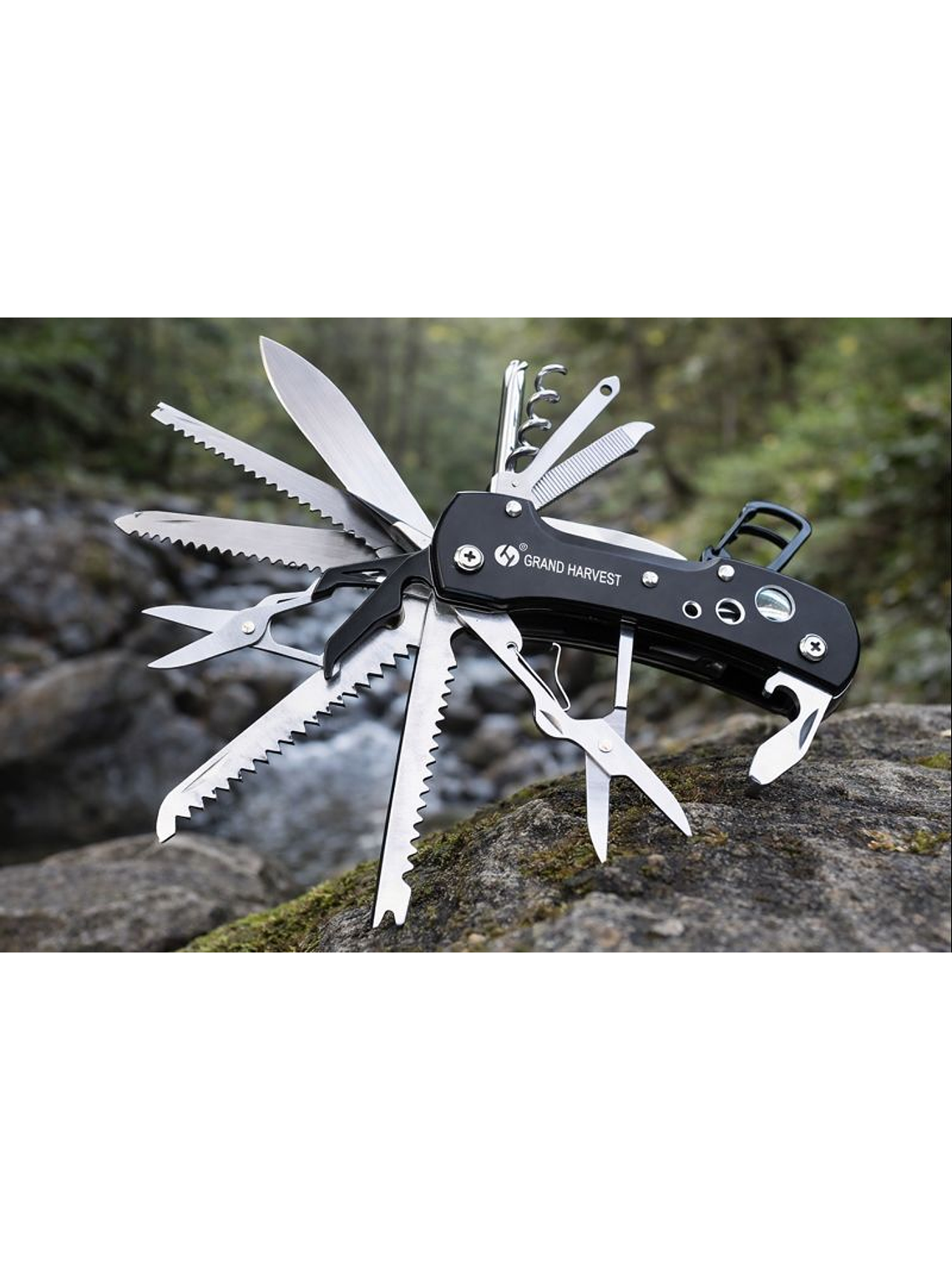 Herramienta Multifunción Outdoor Grand Harvest 11 en 1 3
