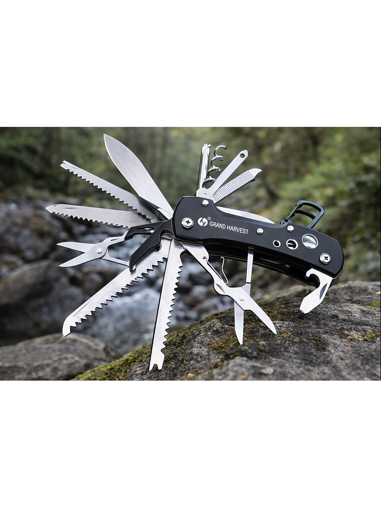 Herramienta Multifunción Outdoor Grand Harvest 11 en 1 3
