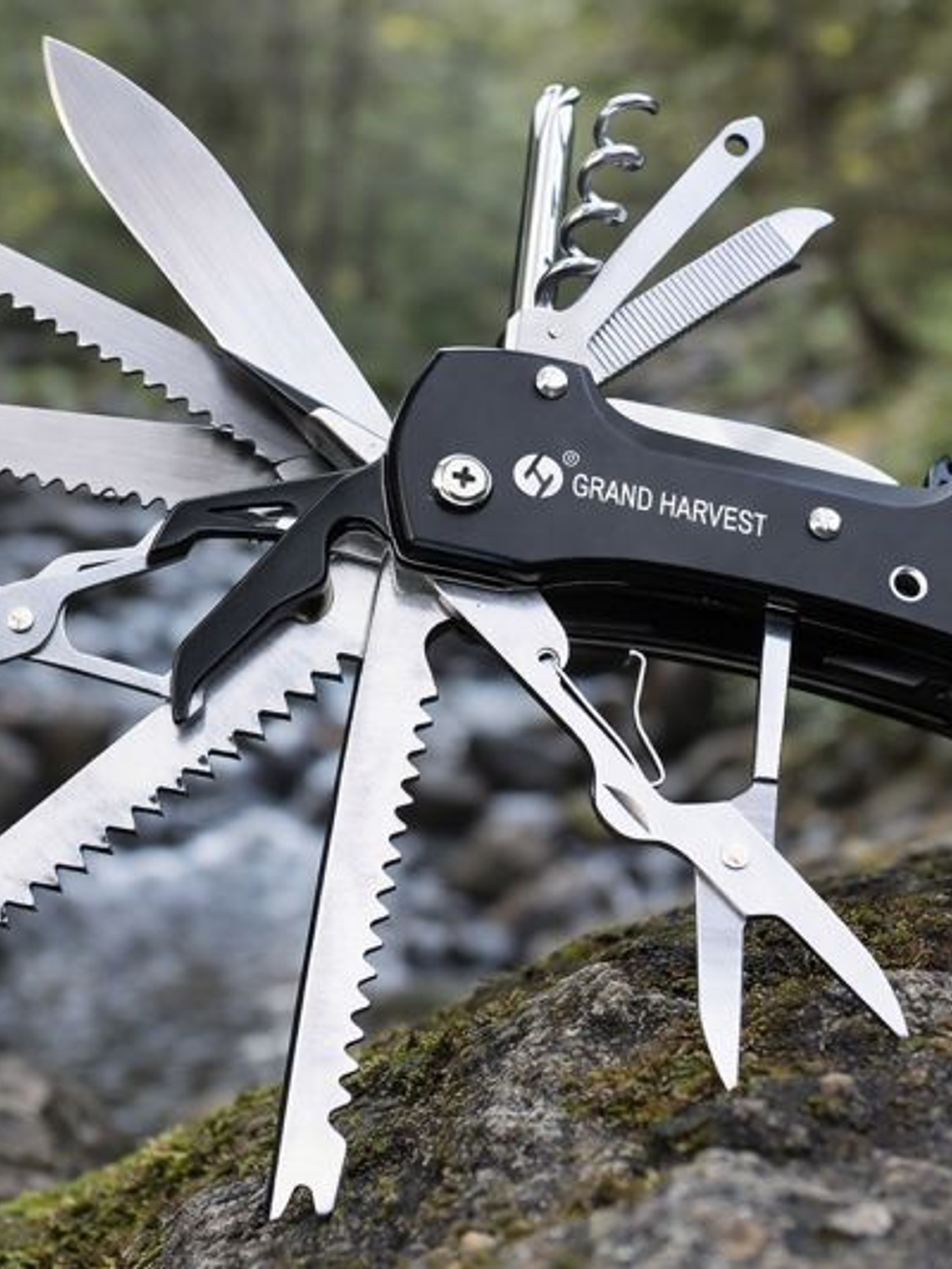 Herramienta Multifunción Outdoor Grand Harvest 11 en 1 3