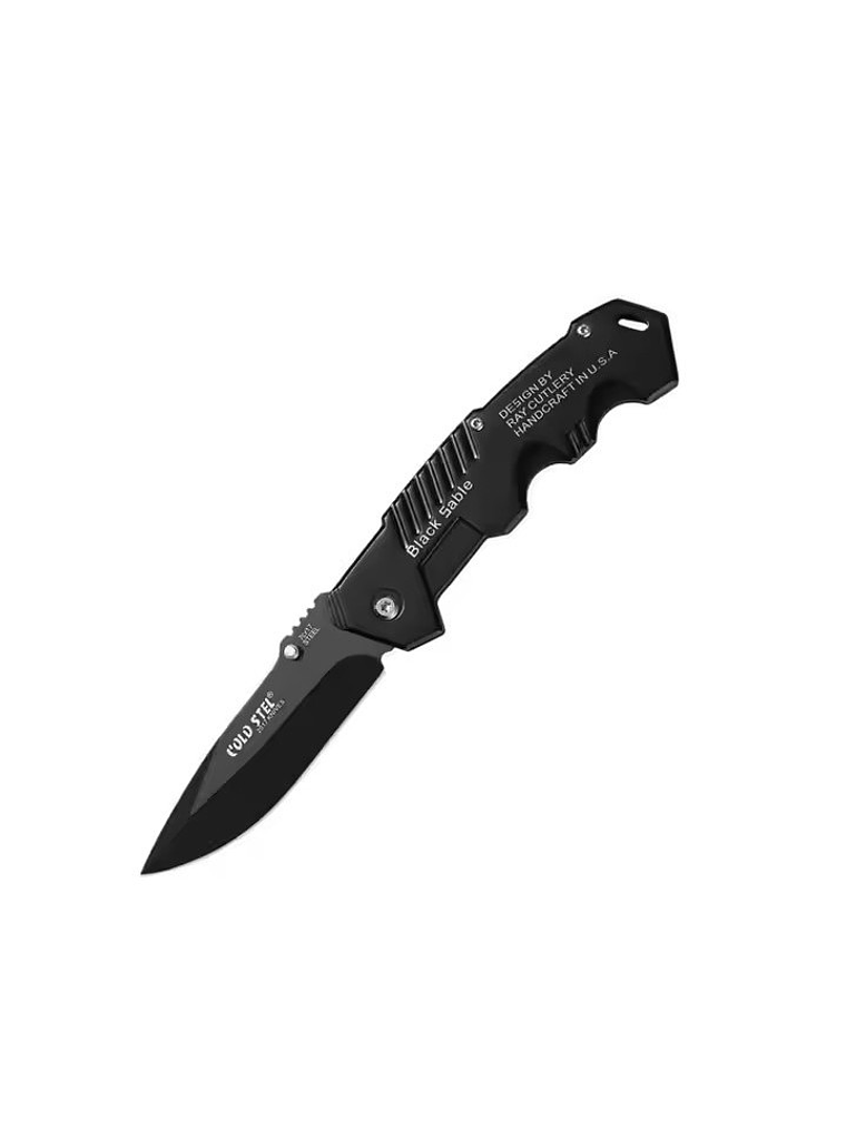 Cuchillo Plegable Outdoor Cold Steel Black Sable  1