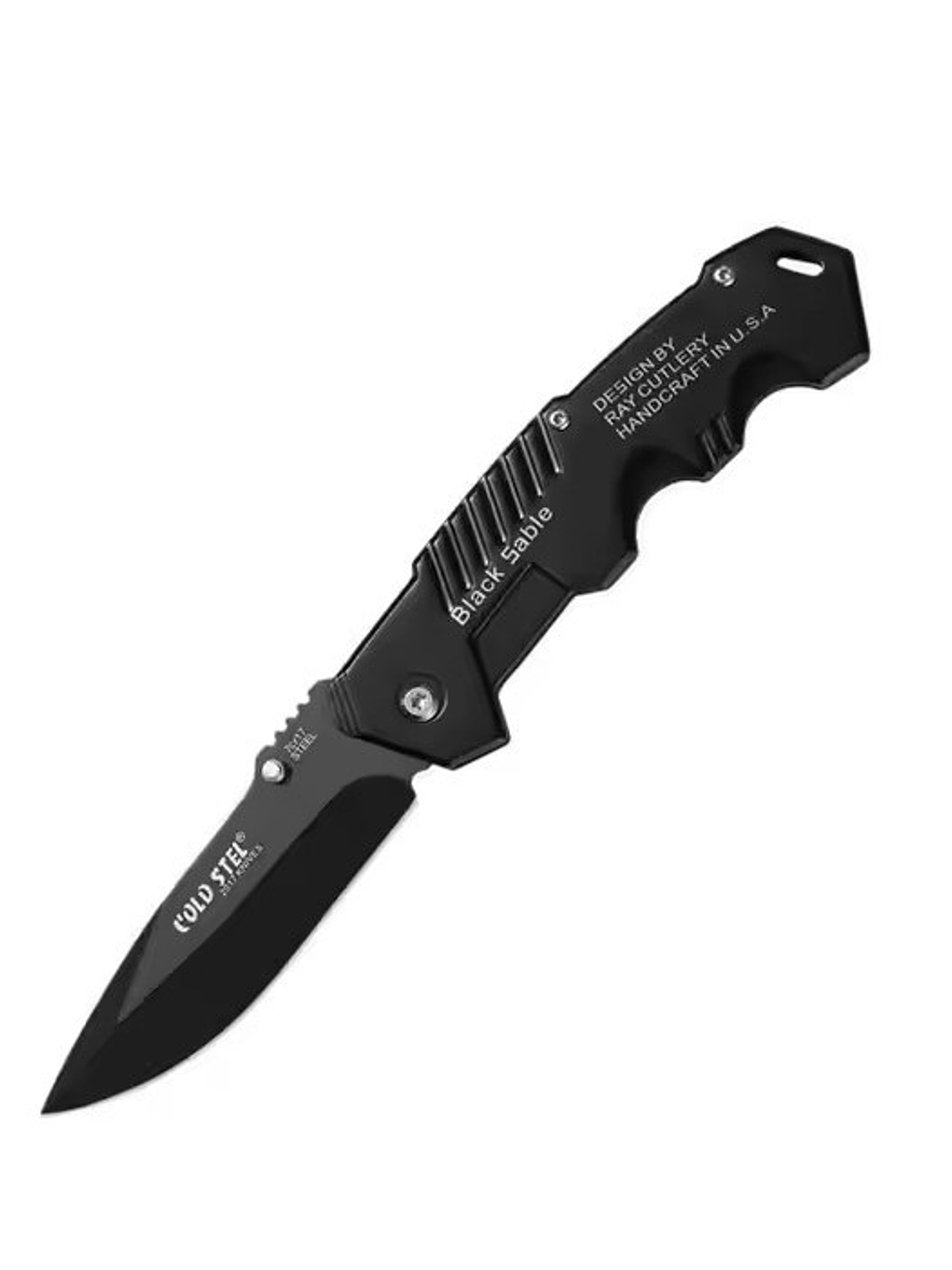 Cuchillo Plegable Outdoor Cold Steel Black Sable  1
