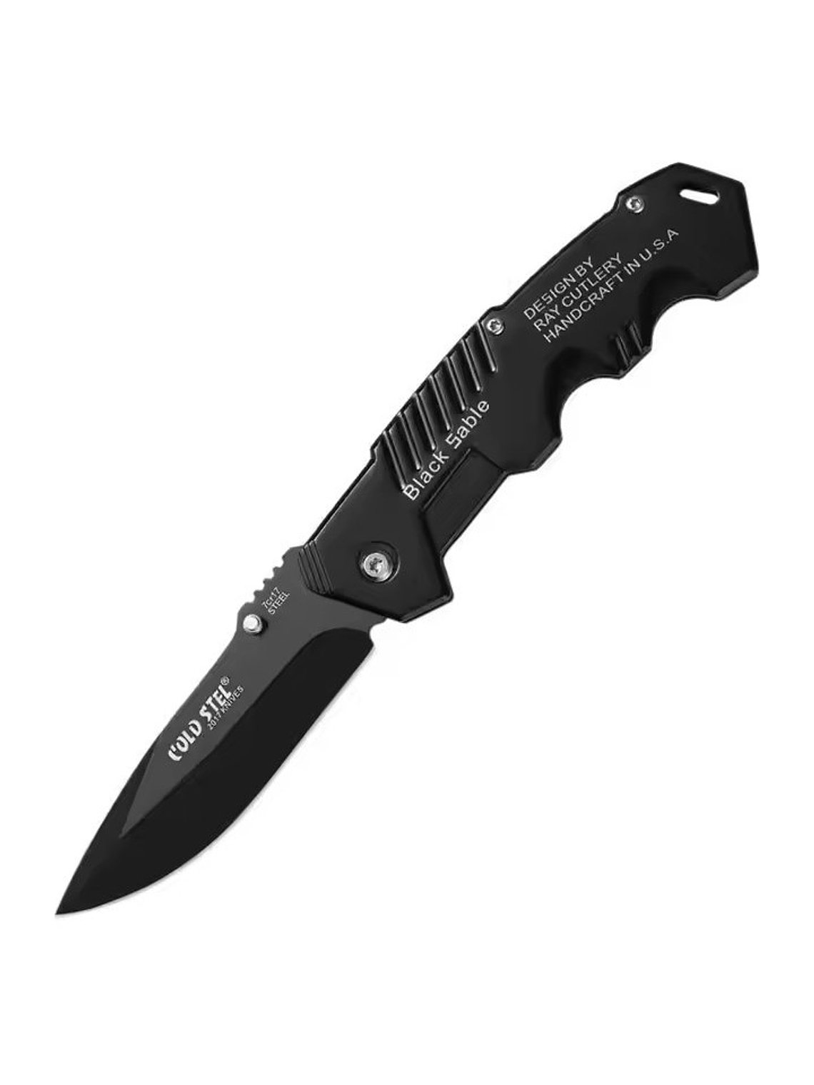 Cuchillo Plegable Outdoor Cold Steel Black Sable  2