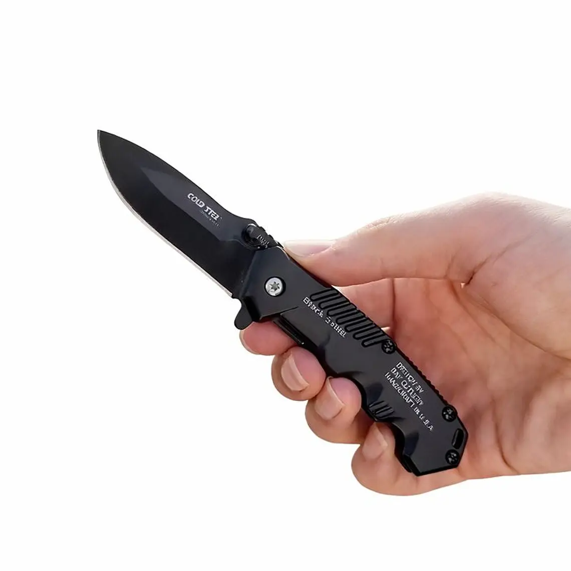 Cuchillo Plegable Outdoor Cold Steel Black Sable  3
