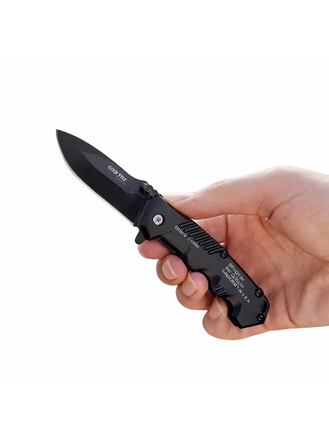 Cuchillo Plegable Outdoor Cold Steel Black Sable  3