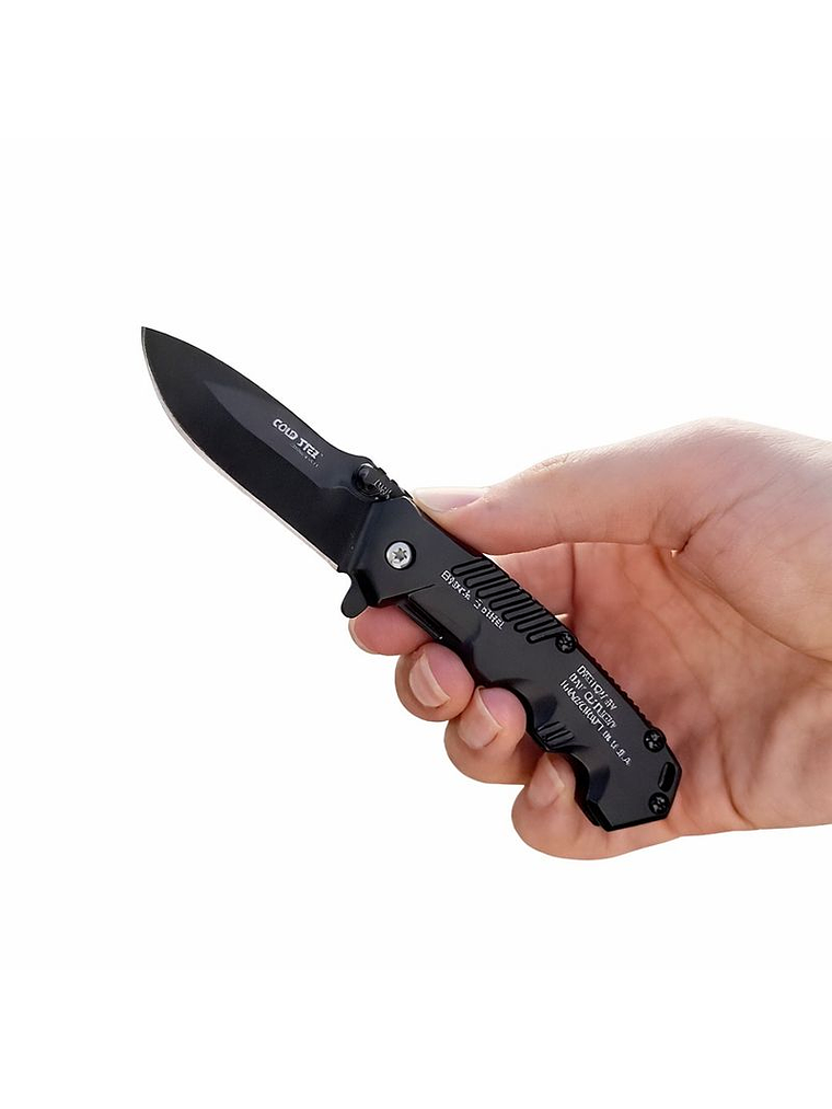 Cuchillo Plegable Outdoor Cold Steel Black Sable  3
