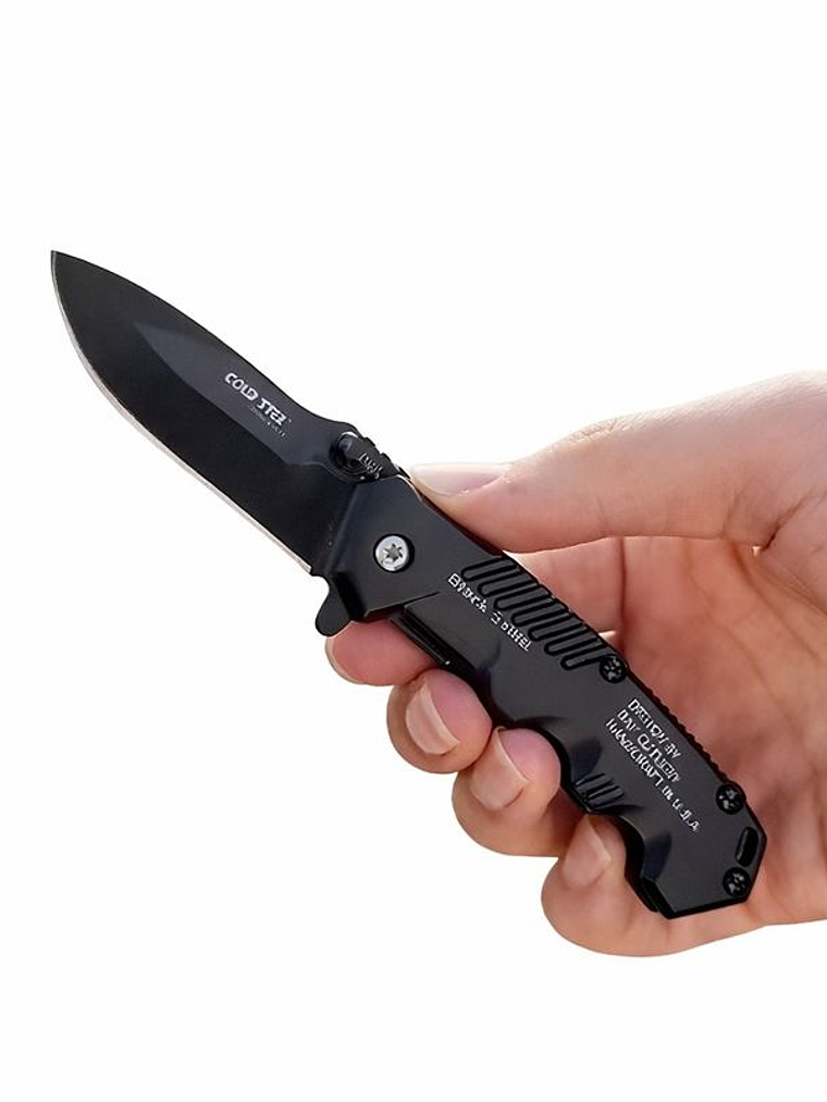 Cuchillo Plegable Outdoor Cold Steel Black Sable  3