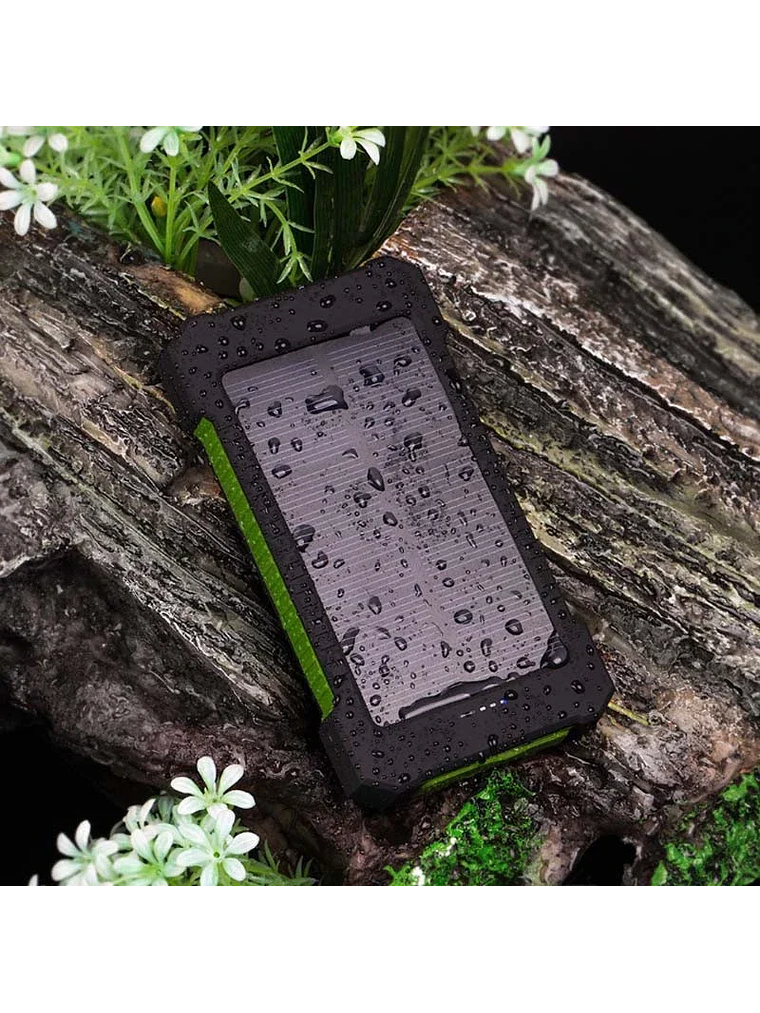Power Bank Solar Doble Carga Impermeable 100.000 mah 6
