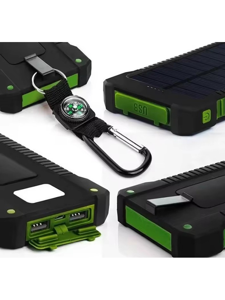Power Bank Solar Doble Carga Impermeable 100.000 mah 9