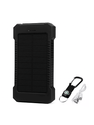 Power Bank Solar Doble Carga Impermeable 100.000 mah
