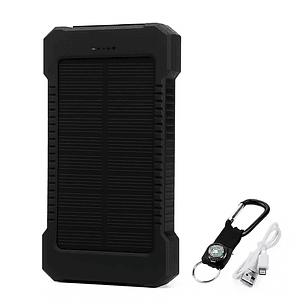 Power Bank Solar Doble Carga Impermeable 100.000 mah