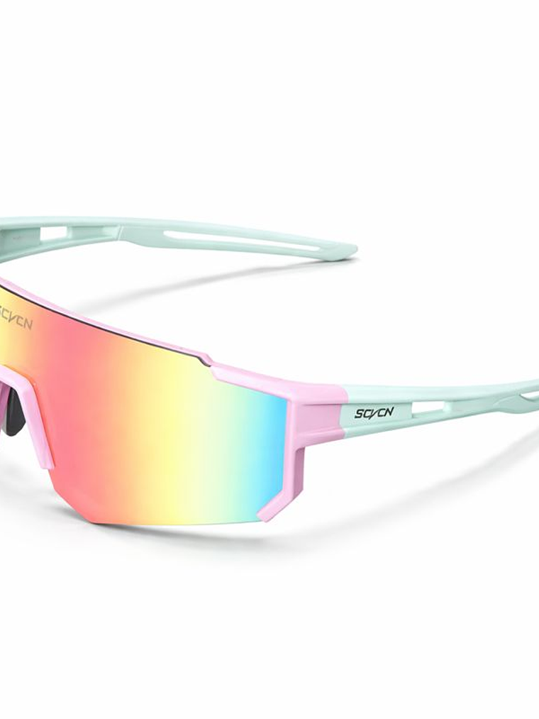 Lentes Deportivos SCYCN PINK-GREEN  – Protección, Estilo y Rendimiento Outdoor 1