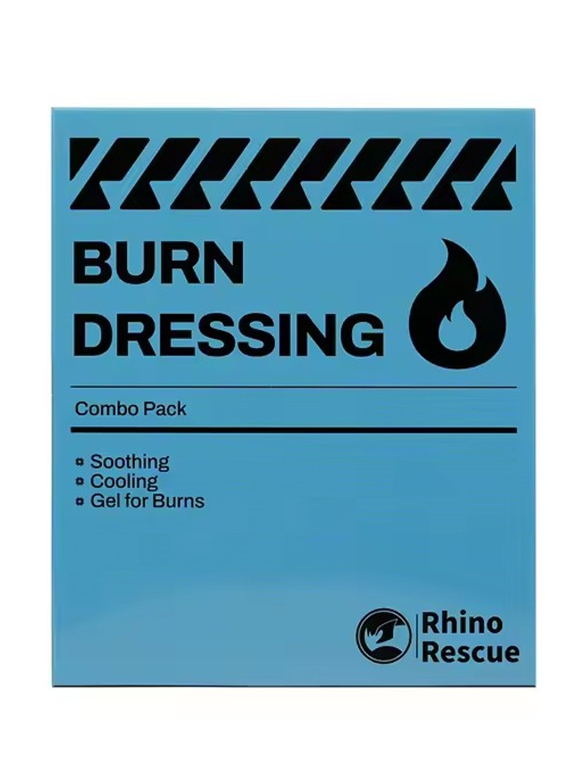 Pack Gel para Quemaduras con Apósito Rhino Rescue 2