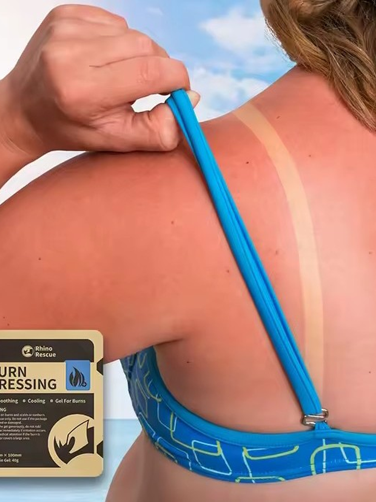 Pack Gel para Quemaduras con Apósito Rhino Rescue 3