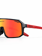 Lentes Deportivos SCYCN BLACK-RED - Miniatura 1
