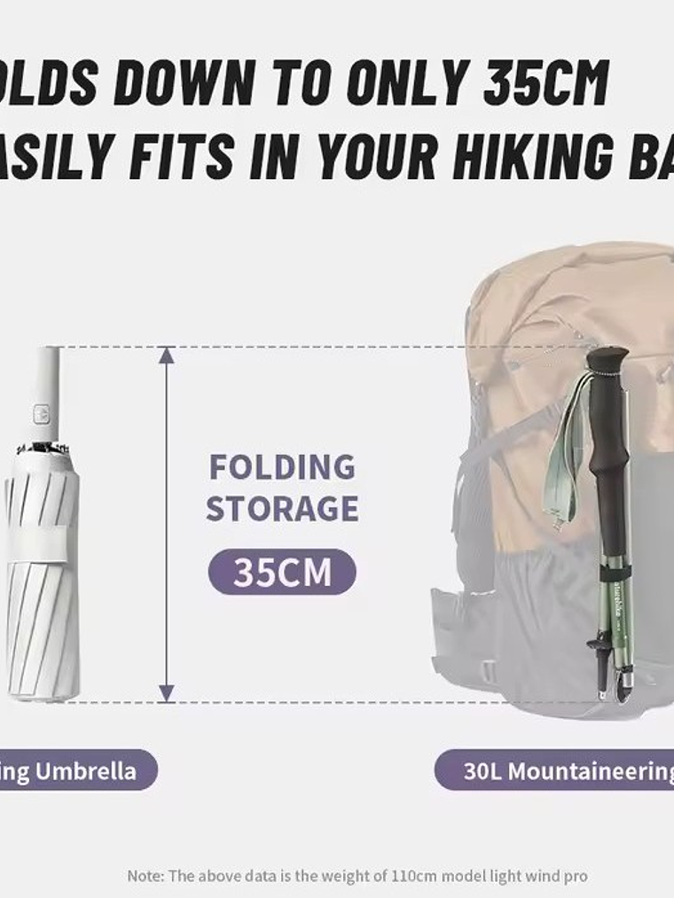 Bastones Plegables Naturehike Lightwind Pro Purple 4